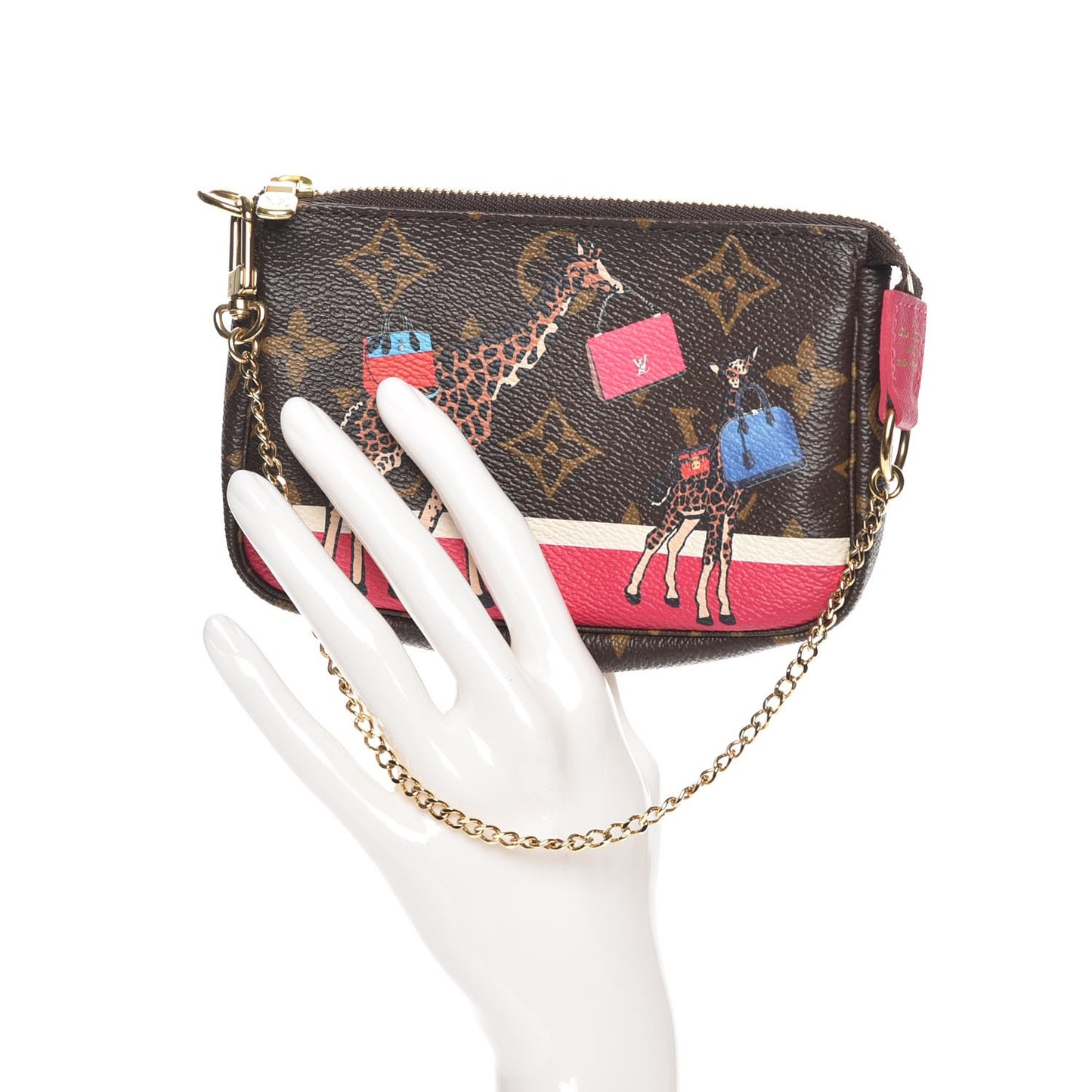 Monogram 2017 Christmas Animation Mini Pochette Accessories