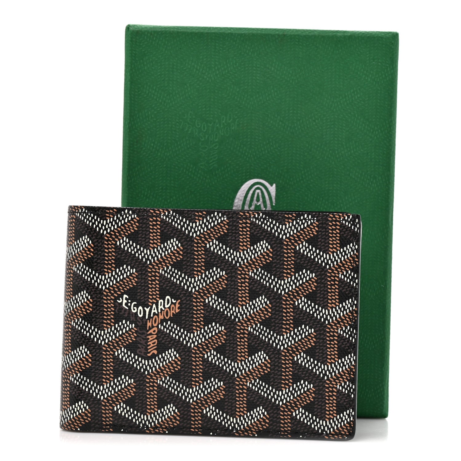 Goyard Goyardine Victoire Bi-Fold Wallet Black 8 of 8