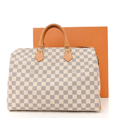 Louis Vuitton Damier Azur Speedy 35 15 of 15