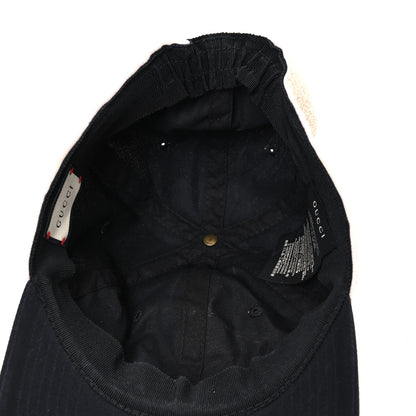 Gucci Gabardine Gucci Headband Baseball Hat L Black 7 of 8