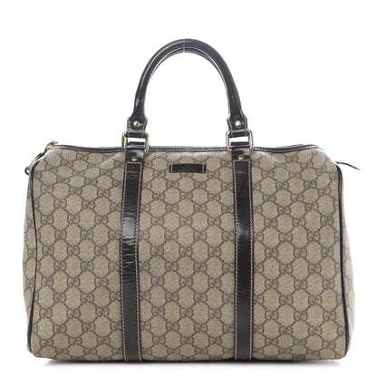 Gucci GG Plus Monogram Medium Joy Boston Dark Brown 1 of 11