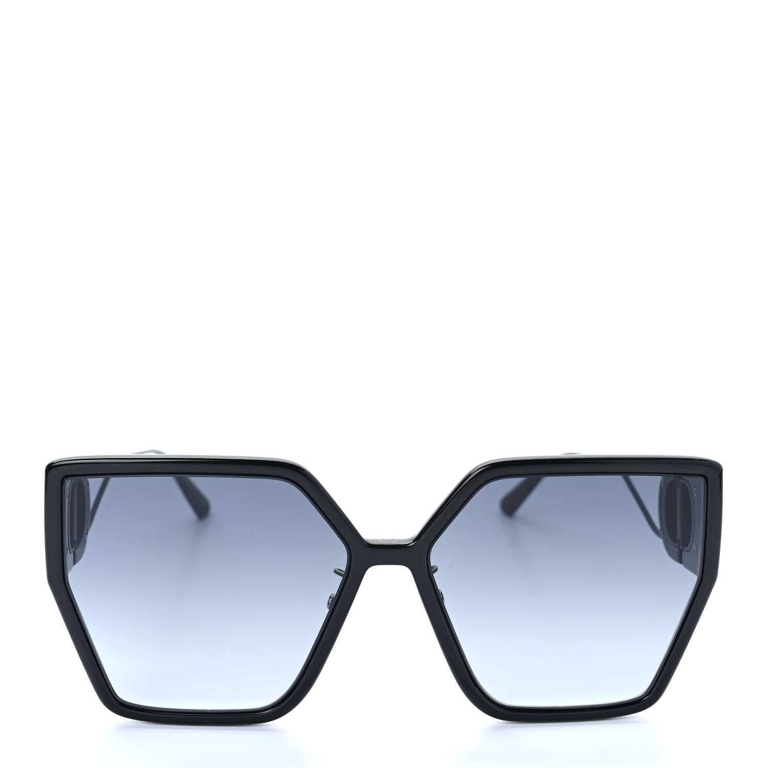 Christian Dior Rectangular 30 Montaigne 1 S2U Sunglasses Black 2 of 8