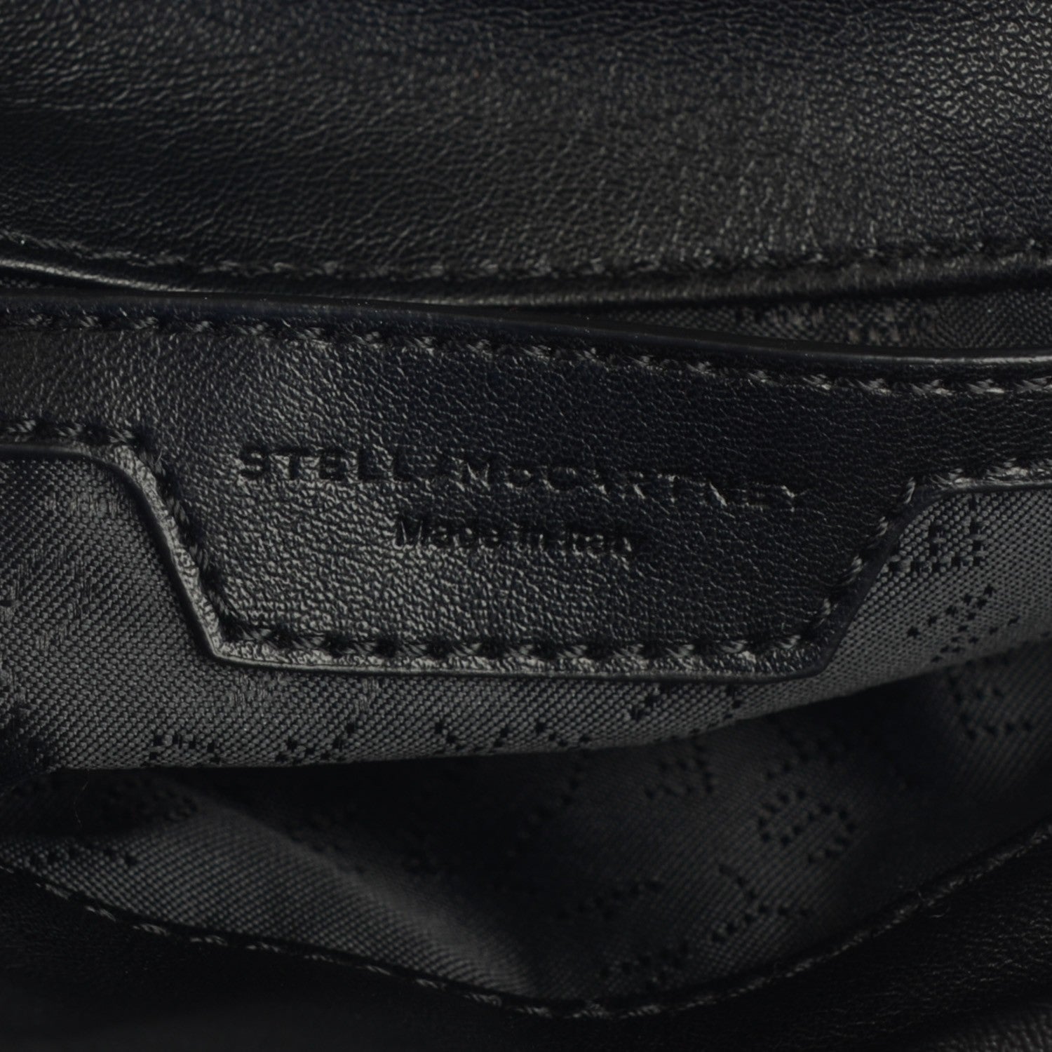 Stella McCartney Alter Nappa Embossed Tiny Star Falabella Tote Black 7 of 9