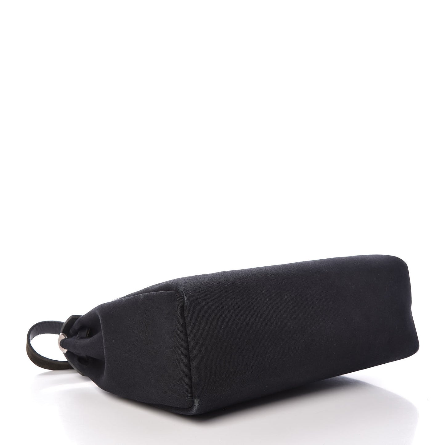 Toile Vache Calfskin Herbag 30 PM Black Natural