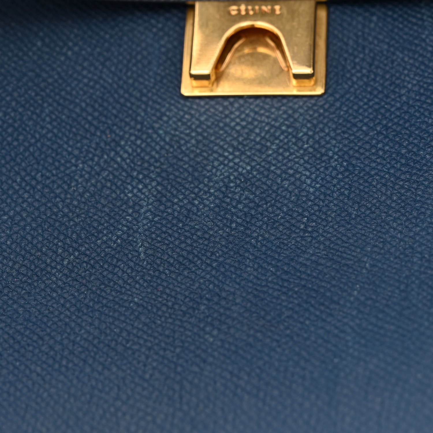 Celine Grained Calfskin Mini Belt Bag Deepsea 12 of 14
