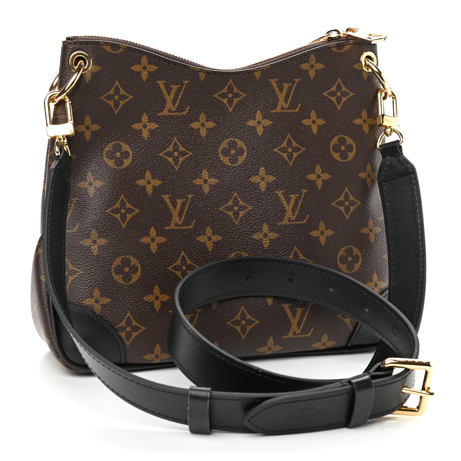 Louis Vuitton Monogram Odeon PM Black 3 of 9
