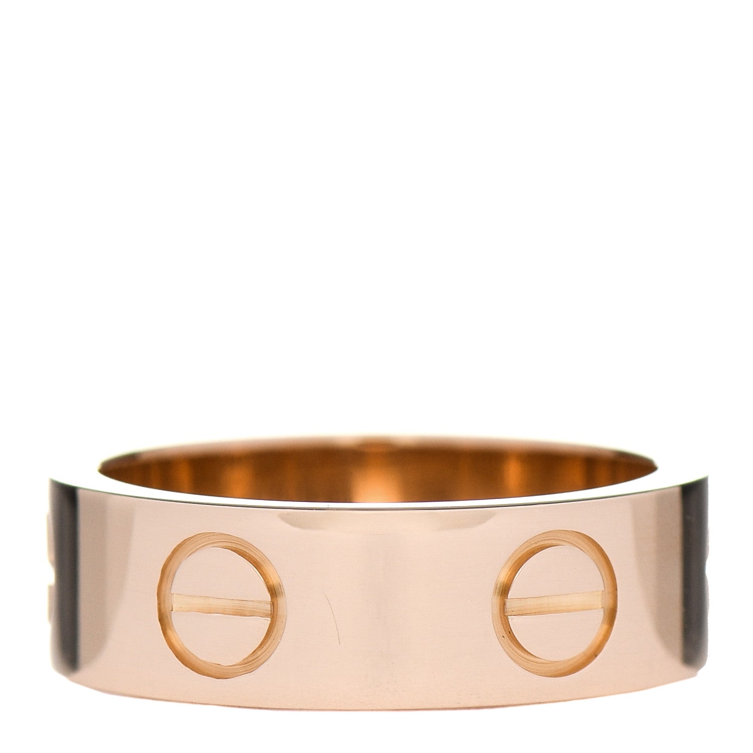 Cartier 18K Pink Gold 5.5mm LOVE Ring 48 4.5 3 of 5