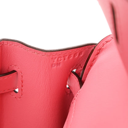 Hermes Swift Birkin 25 Rose D'ete 7 of 11