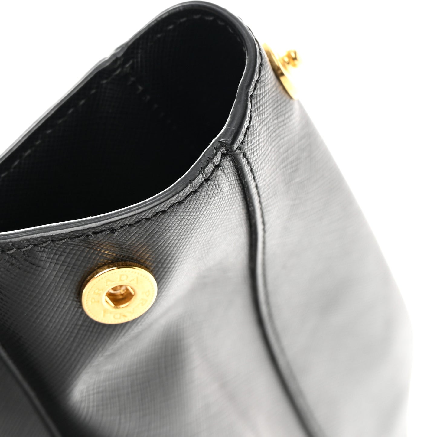 Saffiano Lux Large Tote Black