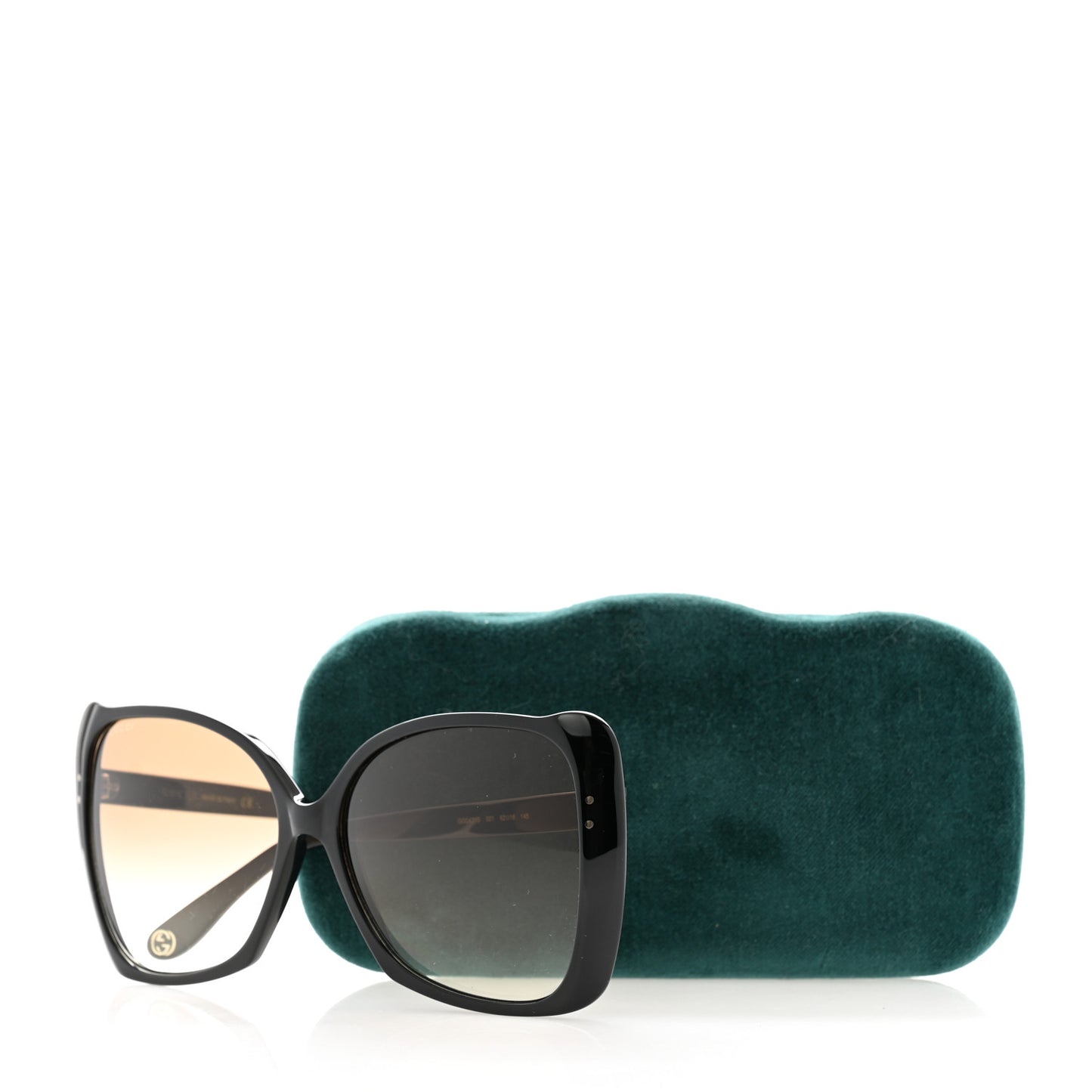 Acetate Oversize Square Frame GG0471S Sunglasses Black