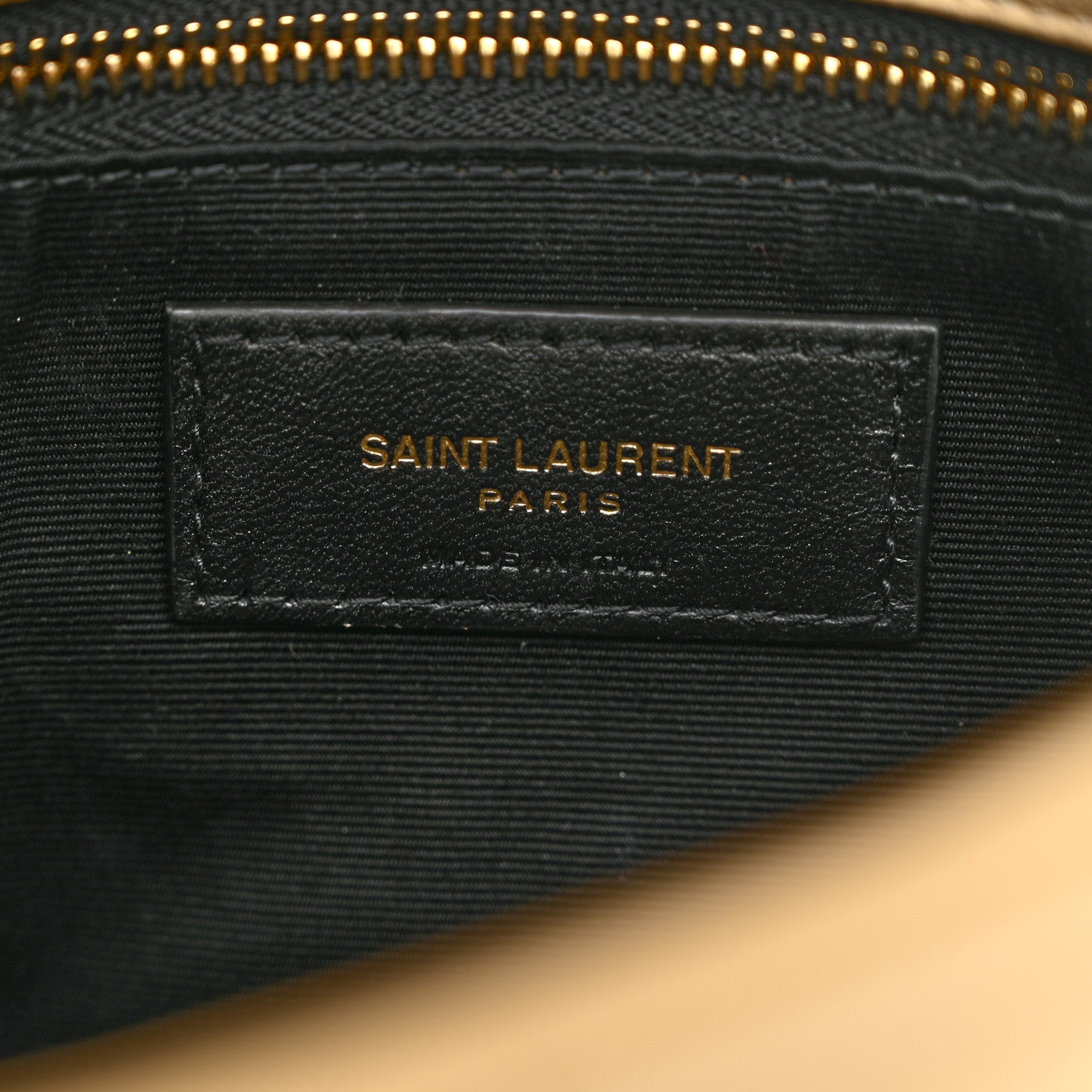 Saint Laurent Lambskin Quilted Toy Loulou Puffer Monogram Chain Satchel Jaune Pale 6 of 10