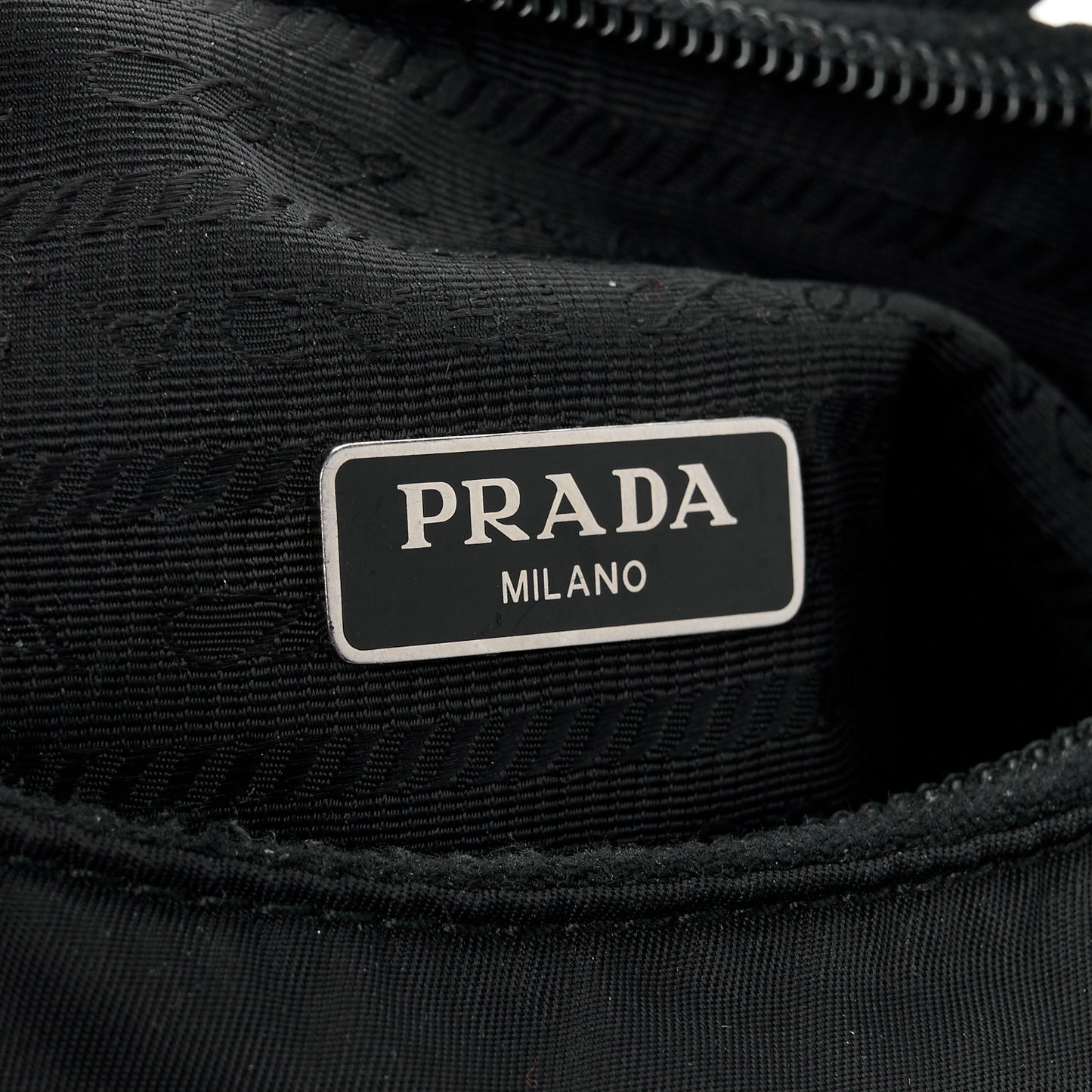 Tessuto Nylon Mini Re-Edition 2000 Bag Black