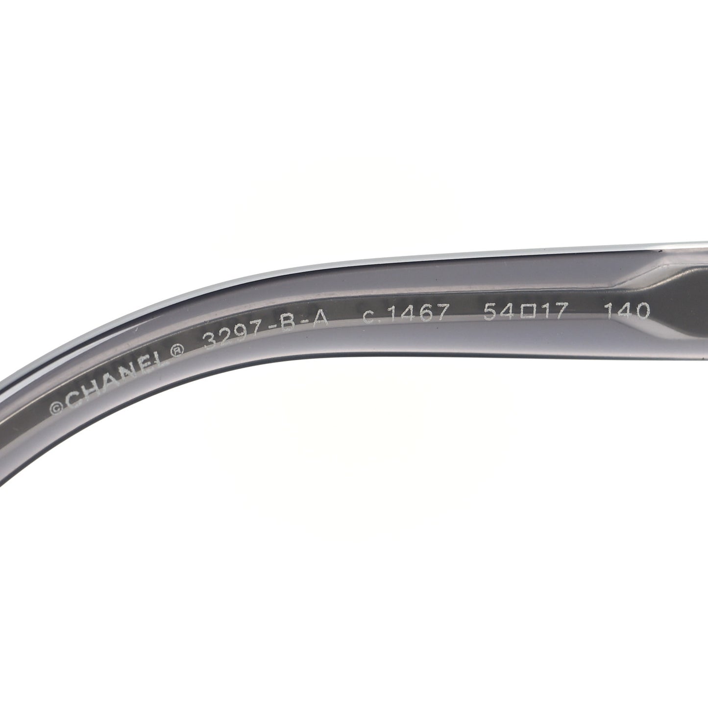 Crystal Bijou Cat Eye Eyeglasses 3297-B-A Grey