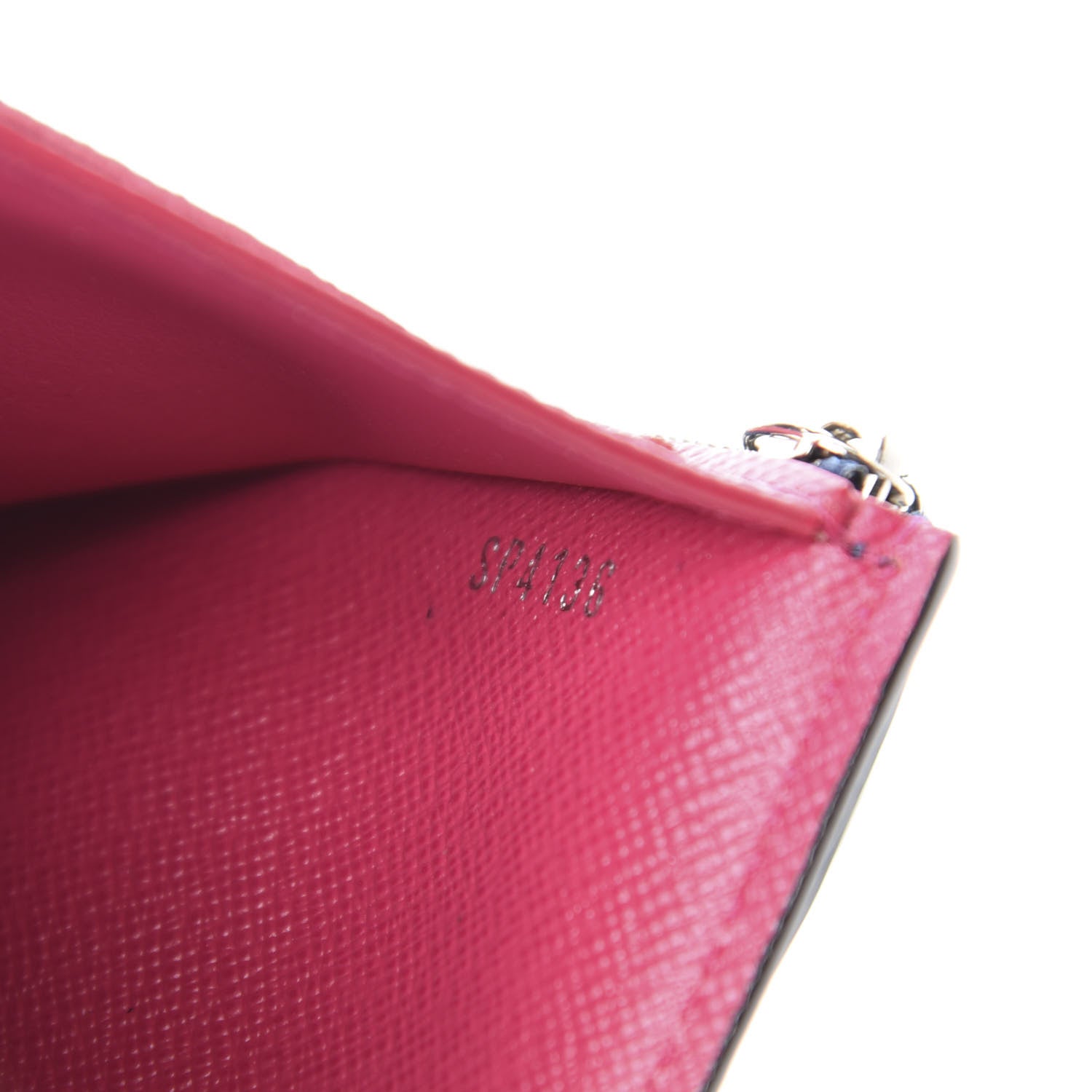 Louis Vuitton Epi Victorine Wallet Indigo Hot Pink 7 of 7