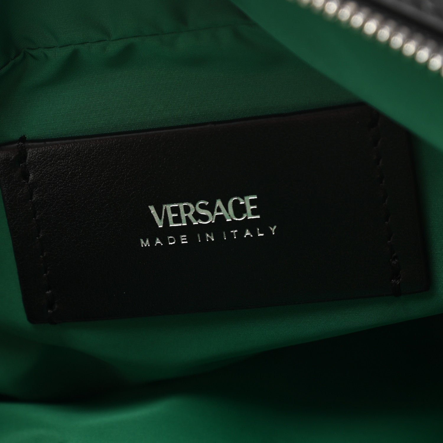 Versace Nylon La Medusa Wash Bag Black 6 of 7