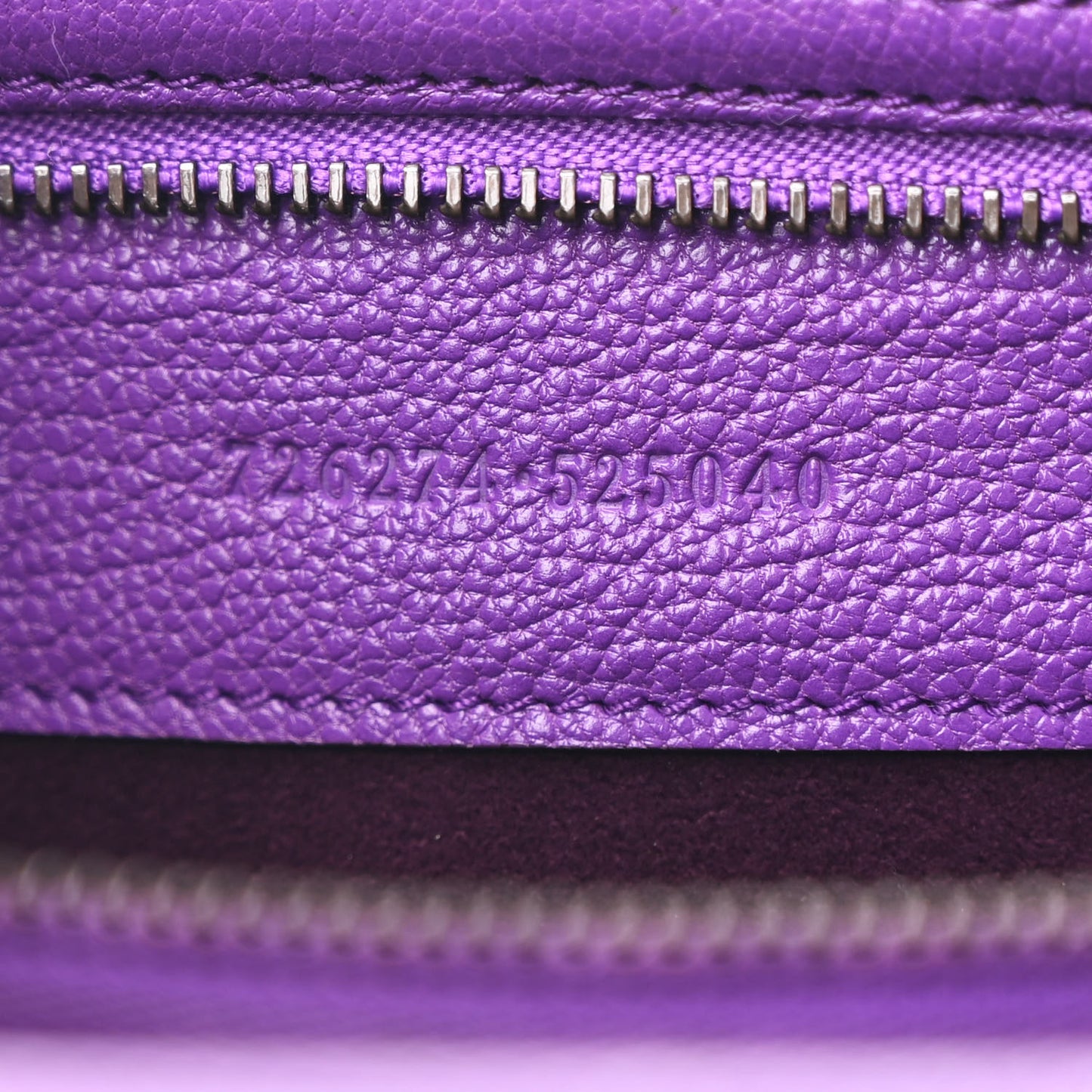 Goatskin Medium Aphrodite Shoulder Bag Shine Purple