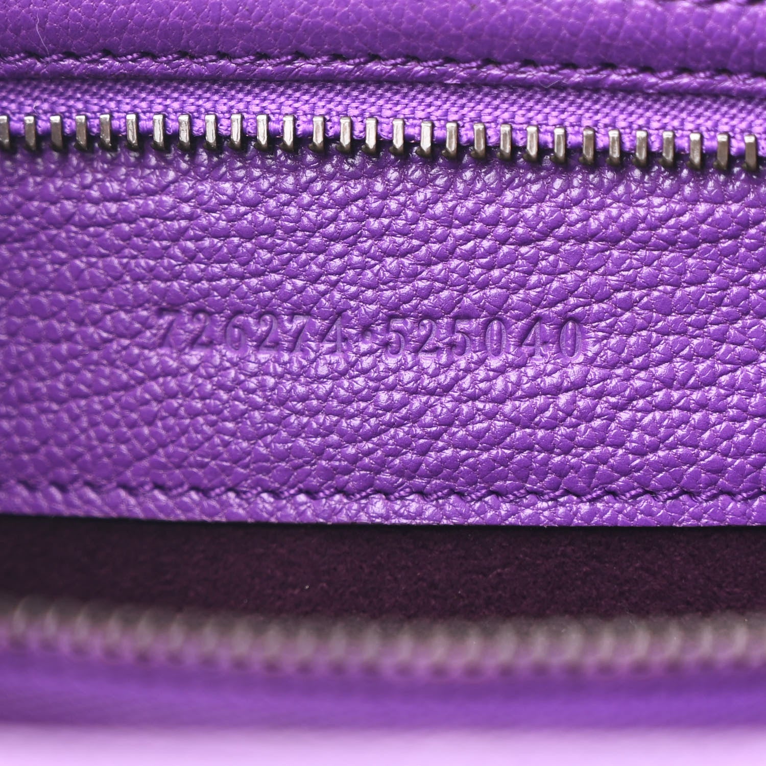 Gucci Goatskin Medium Aphrodite Shoulder Bag Shine Purple 7 of 10