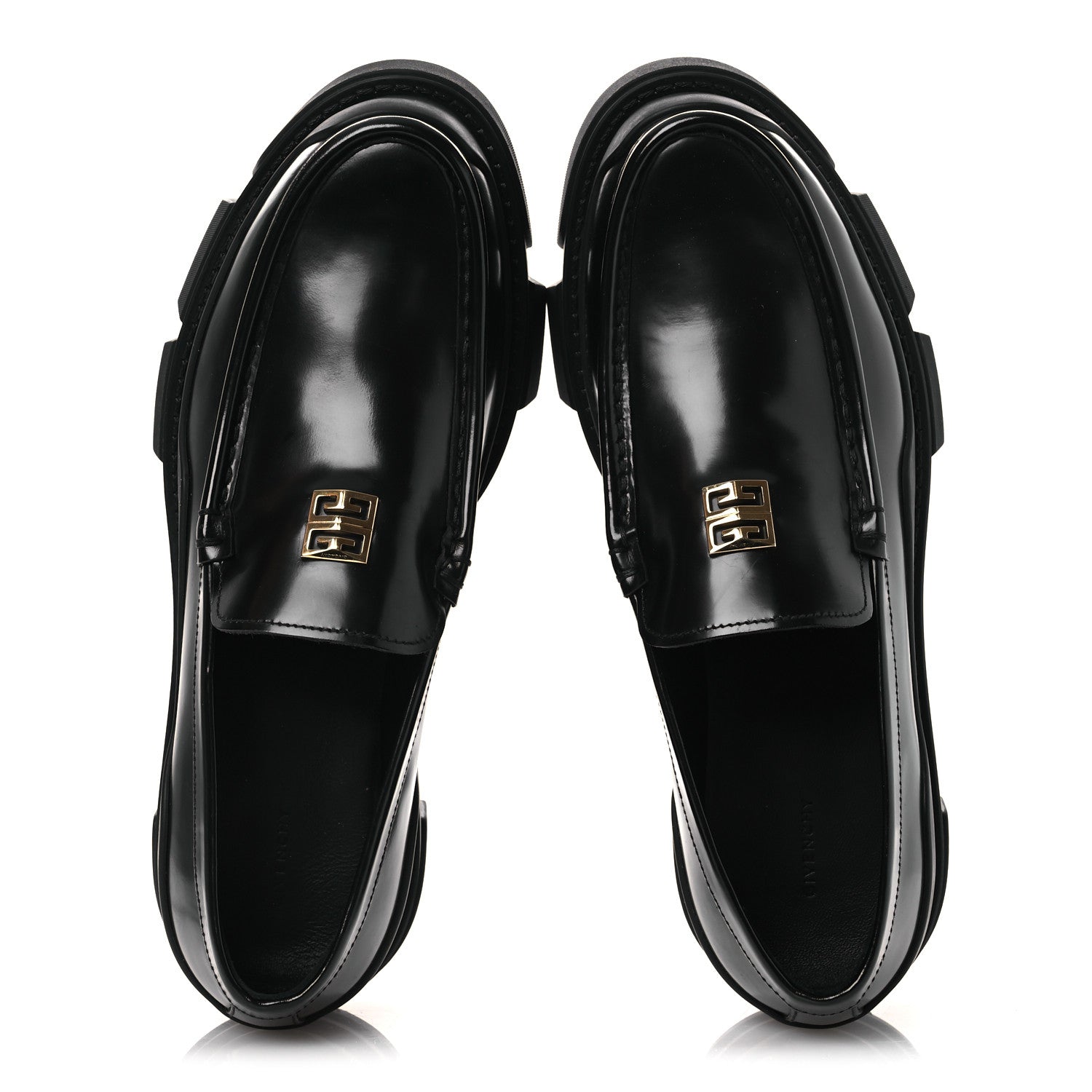 Givenchy Calfskin Terra Moccassins 40 Black 3 of 22