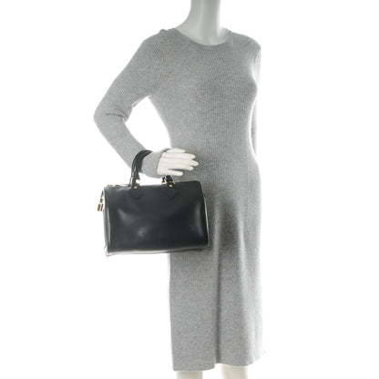 Louis Vuitton Epi Speedy 25 Black 2 of 8