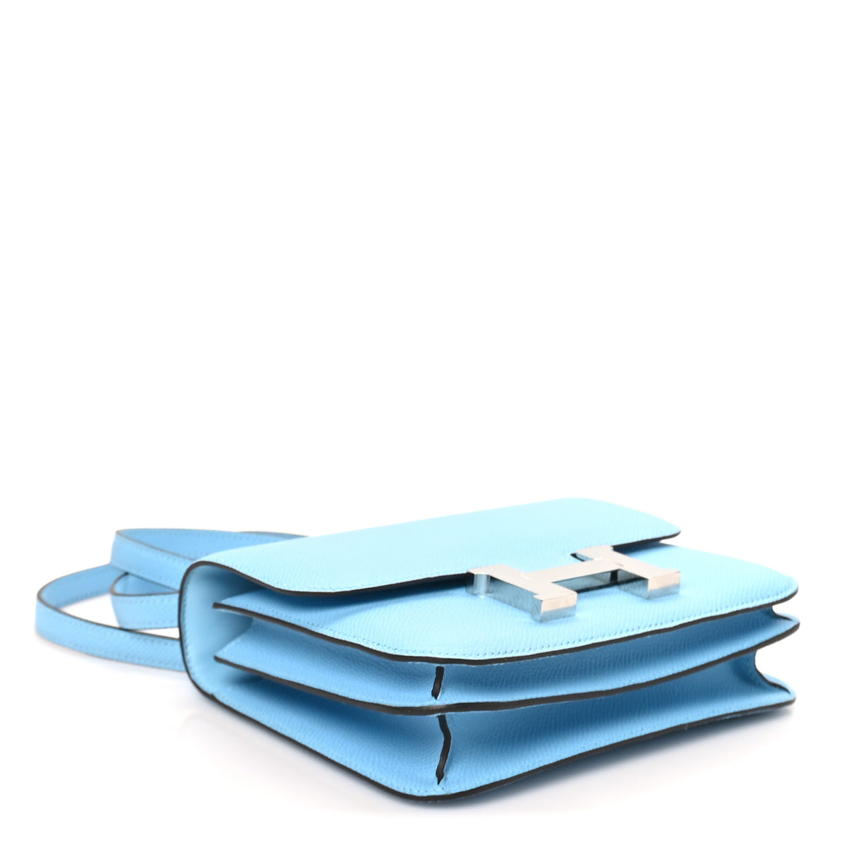 Hermes Epsom Constance 18 Celeste 3 of 9