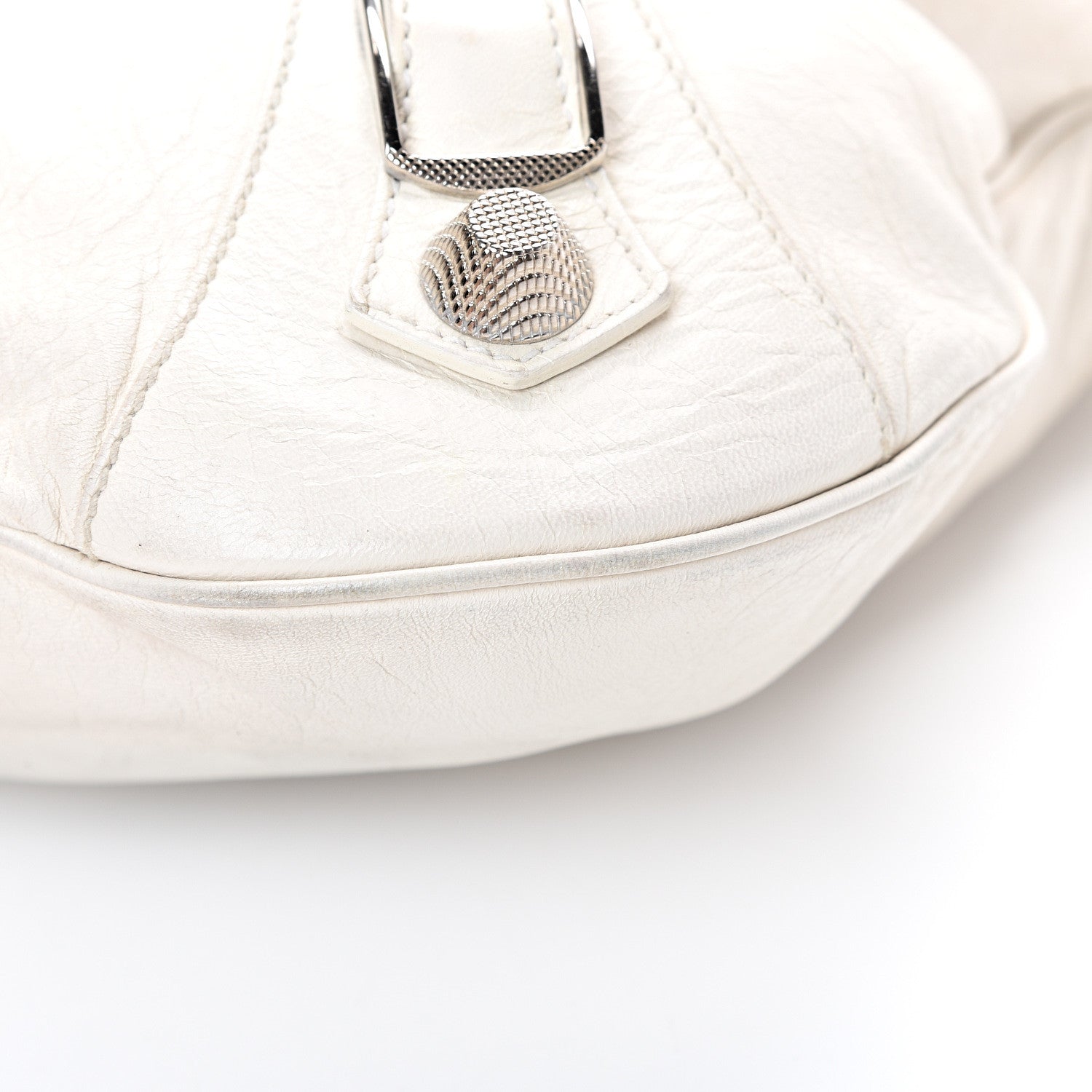 Balenciaga Agneau Giant 21 Silver Hardware Slim Hobo 9 of 18
