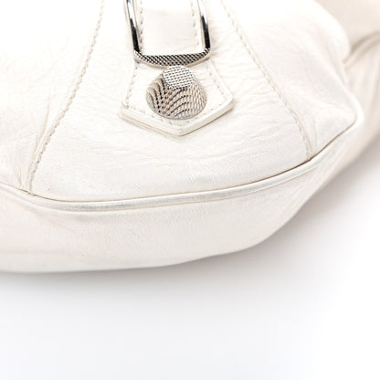 Balenciaga Agneau Giant 21 Silver Hardware Slim Hobo 9 of 18