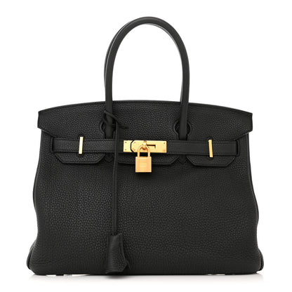 Hermes Togo Birkin 30 Black 1 of 10
