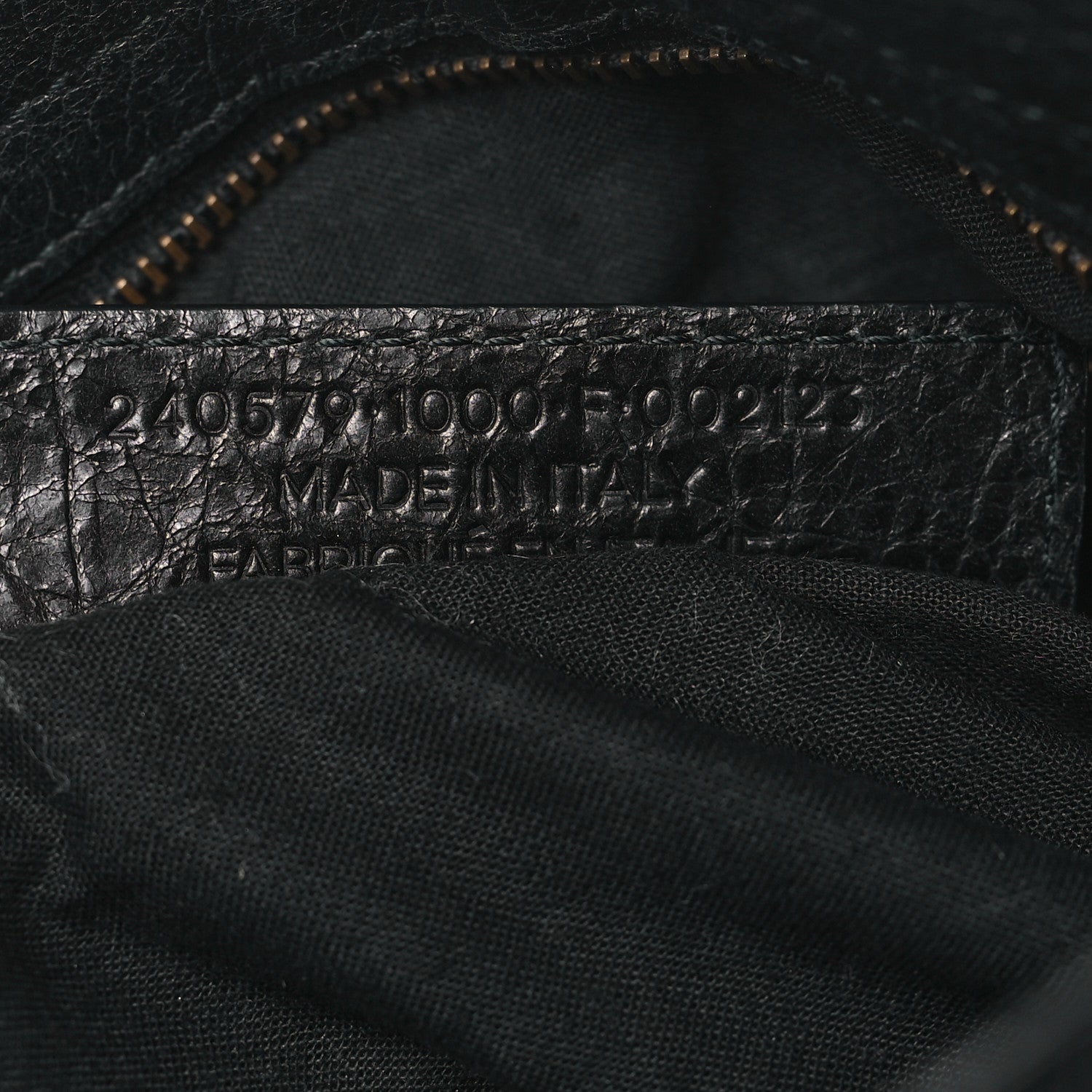 Balenciaga Agneau Classic Hardware Town Black 7 of 11