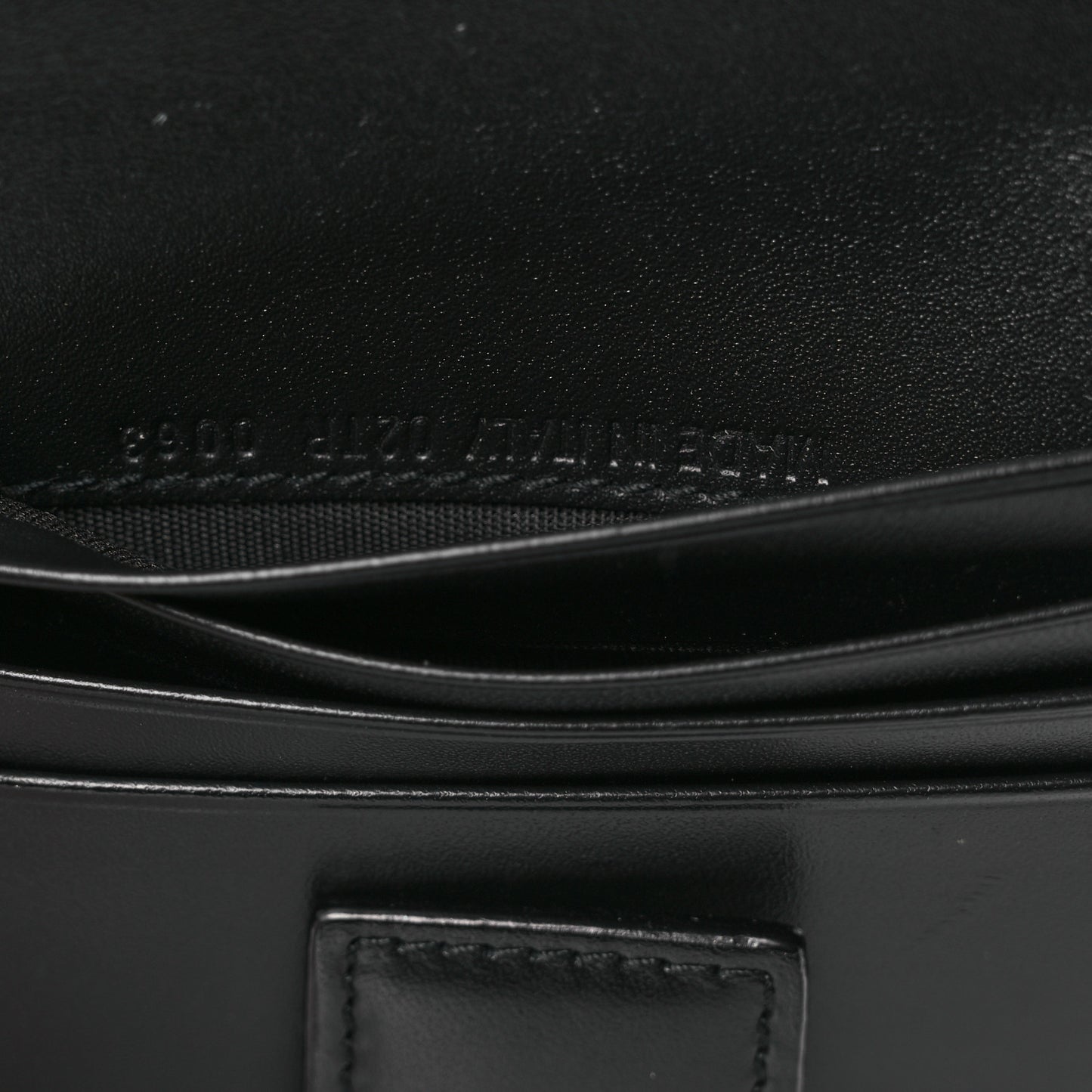 Monogram Compact Saddle Wallet Black