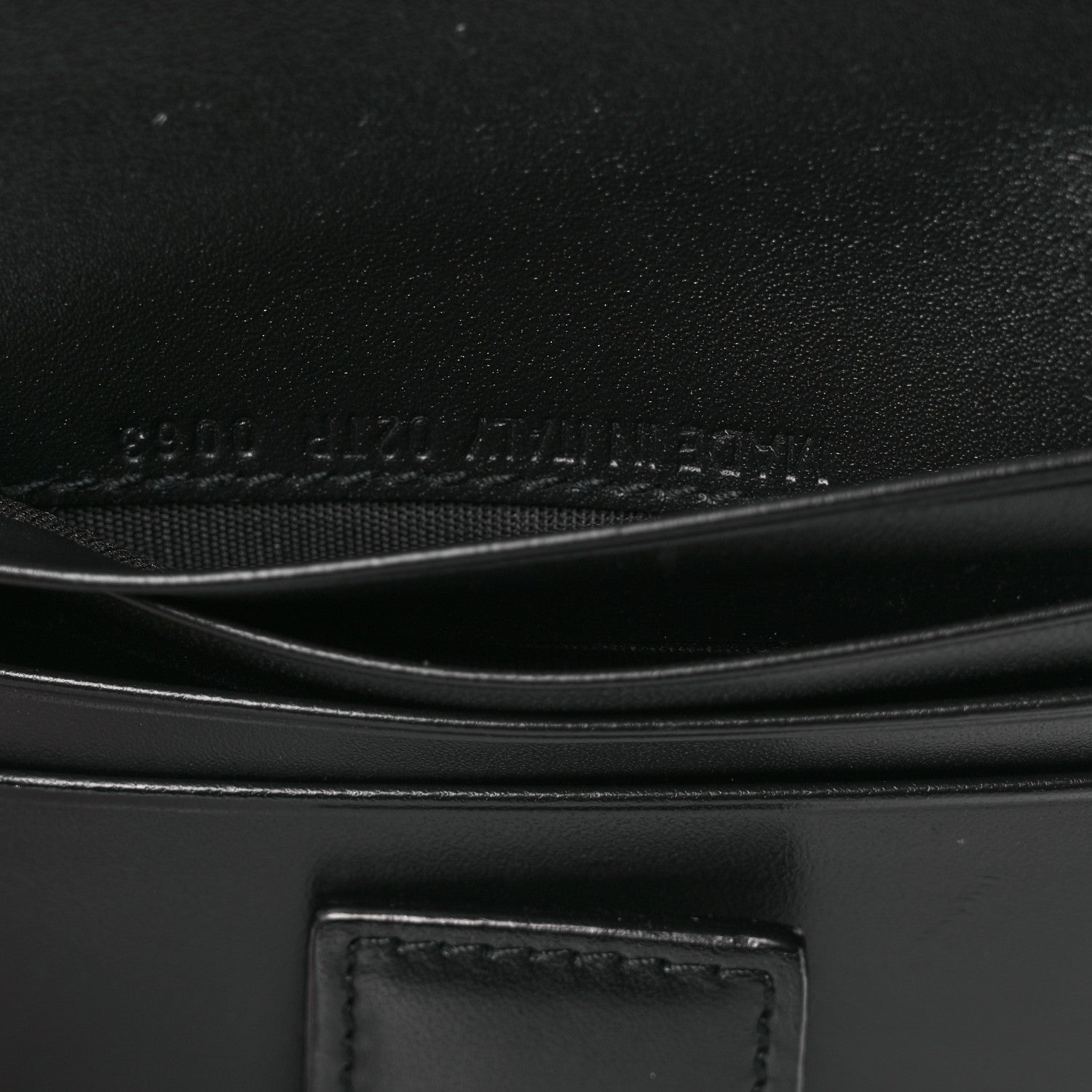 Christian Dior Monogram Compact Saddle Wallet Black 8 of 8