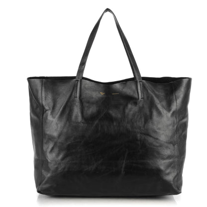 Celine Lambskin Horizontal Cabas Black 1 of 8