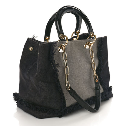 Christian Dior Denim Dior D Light Tote Multi 2 of 10