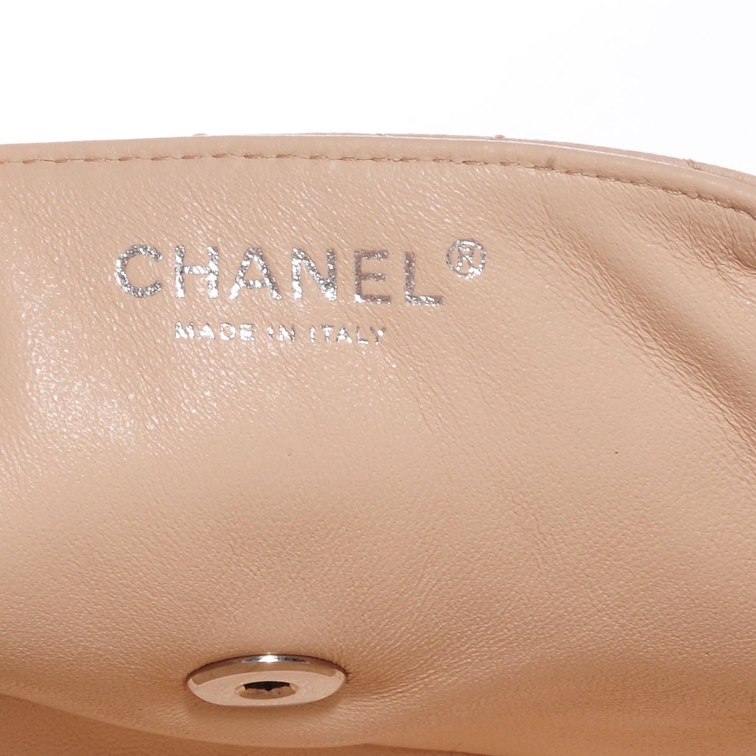 Chanel Caviar East West Flap Beige Clair 8 of 9