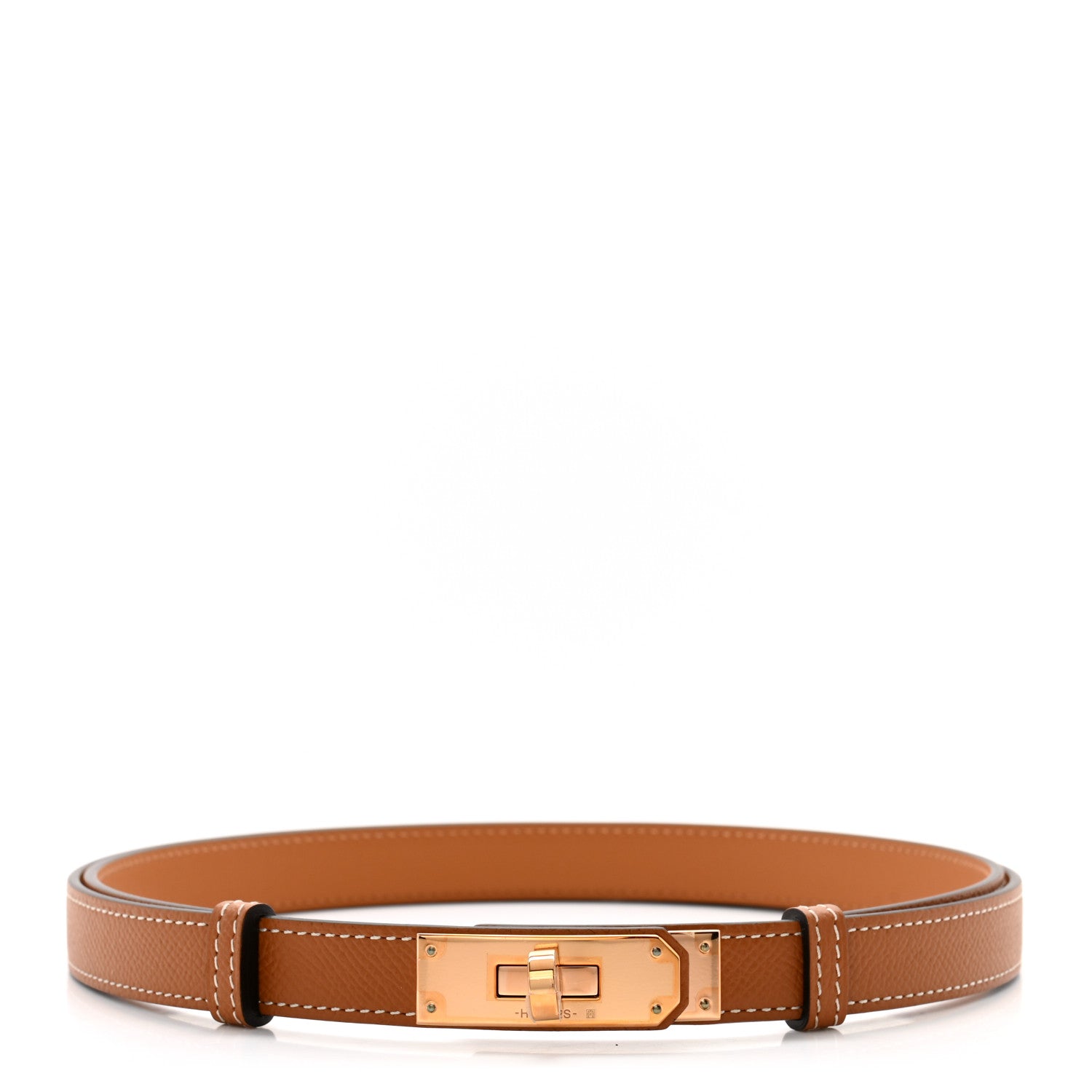 Hermes Epsom Kelly Belt Gold 1 of 4