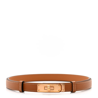 Hermes Epsom Kelly Belt Gold 1 of 4
