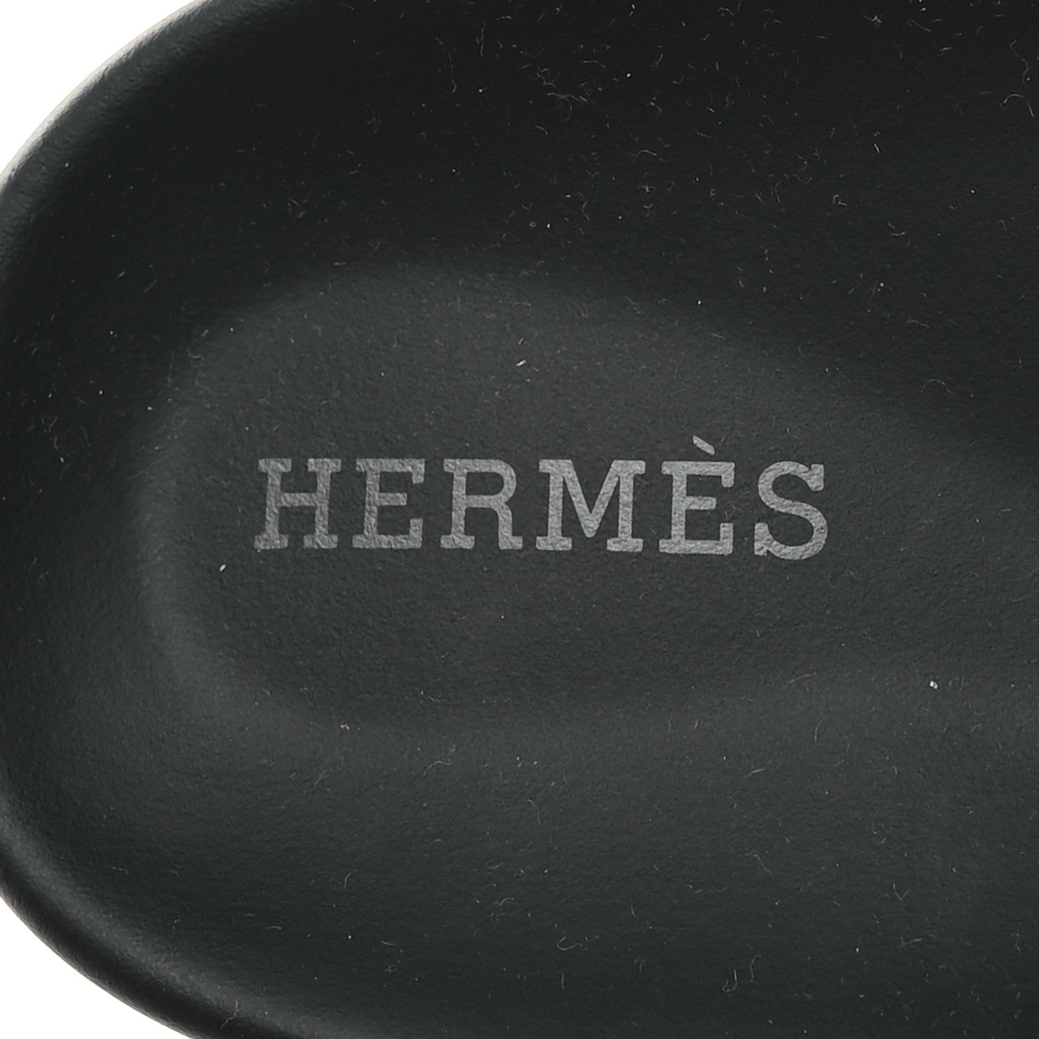 Hermes Calfskin Womens Chypre Sandals 36.5 Black 9 of 9