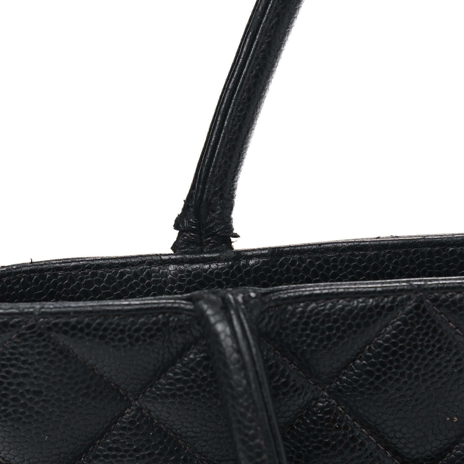 Chanel Caviar Quilted Medallion Tote Black 15 of 15