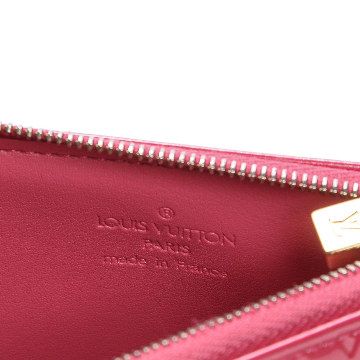 Louis Vuitton Vernis Lexington Pochette Framboise 6 of 6
