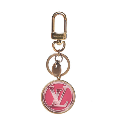 Louis Vuitton LV Circle Bag Charm Key Holder Pink 1 of 3