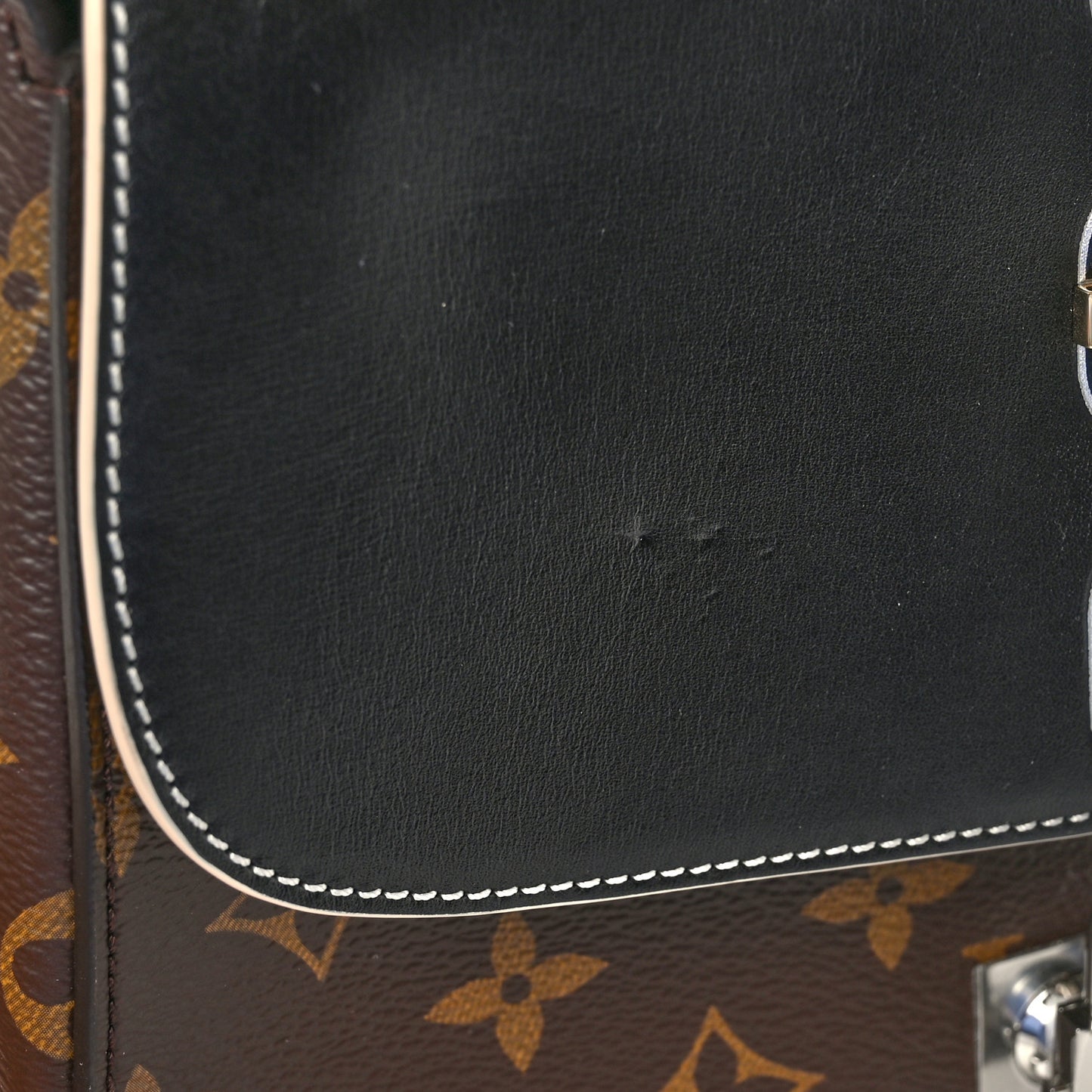 Calfskin Monogram Chain It Bag PM Black