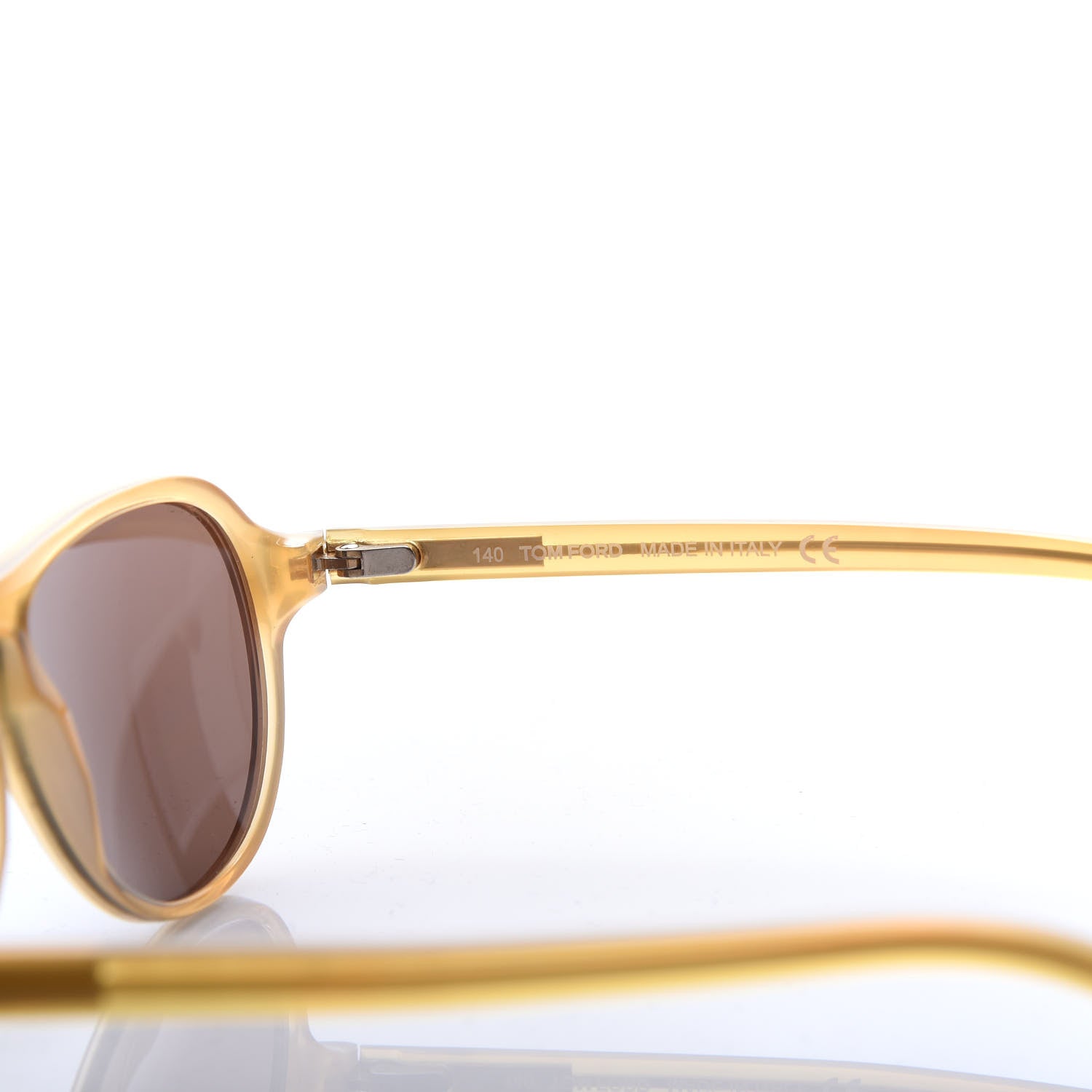 Tom Ford Maxime Sunglasses TF 107 Yellow 5 of 8
