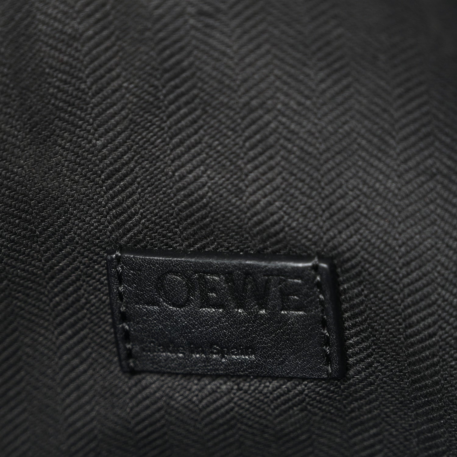 Loewe Supple Smooth Calfskin Jacquard Medium Cubi Crossbody Bag Black 6 of 9