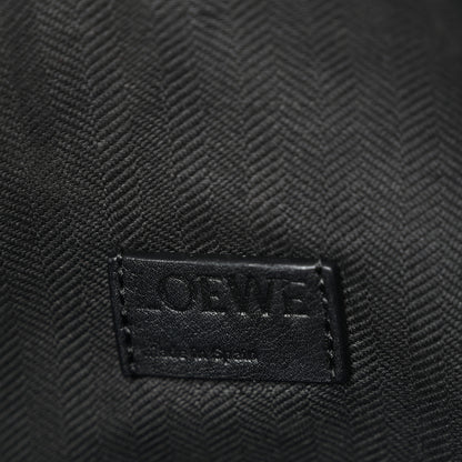 Loewe Supple Smooth Calfskin Jacquard Medium Cubi Crossbody Bag Black 6 of 9