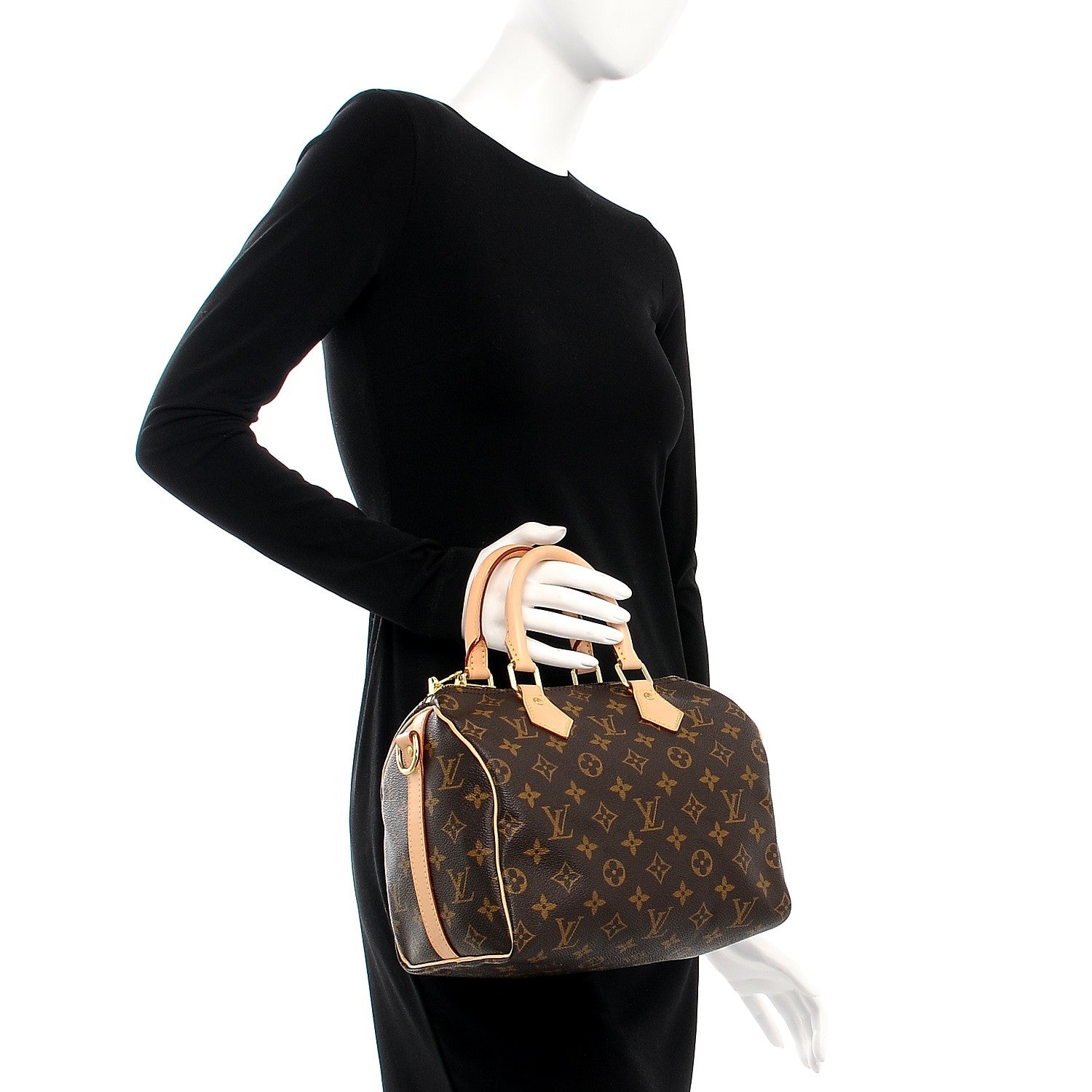 Louis Vuitton Monogram Speedy Bandouliere 25 3 of 10