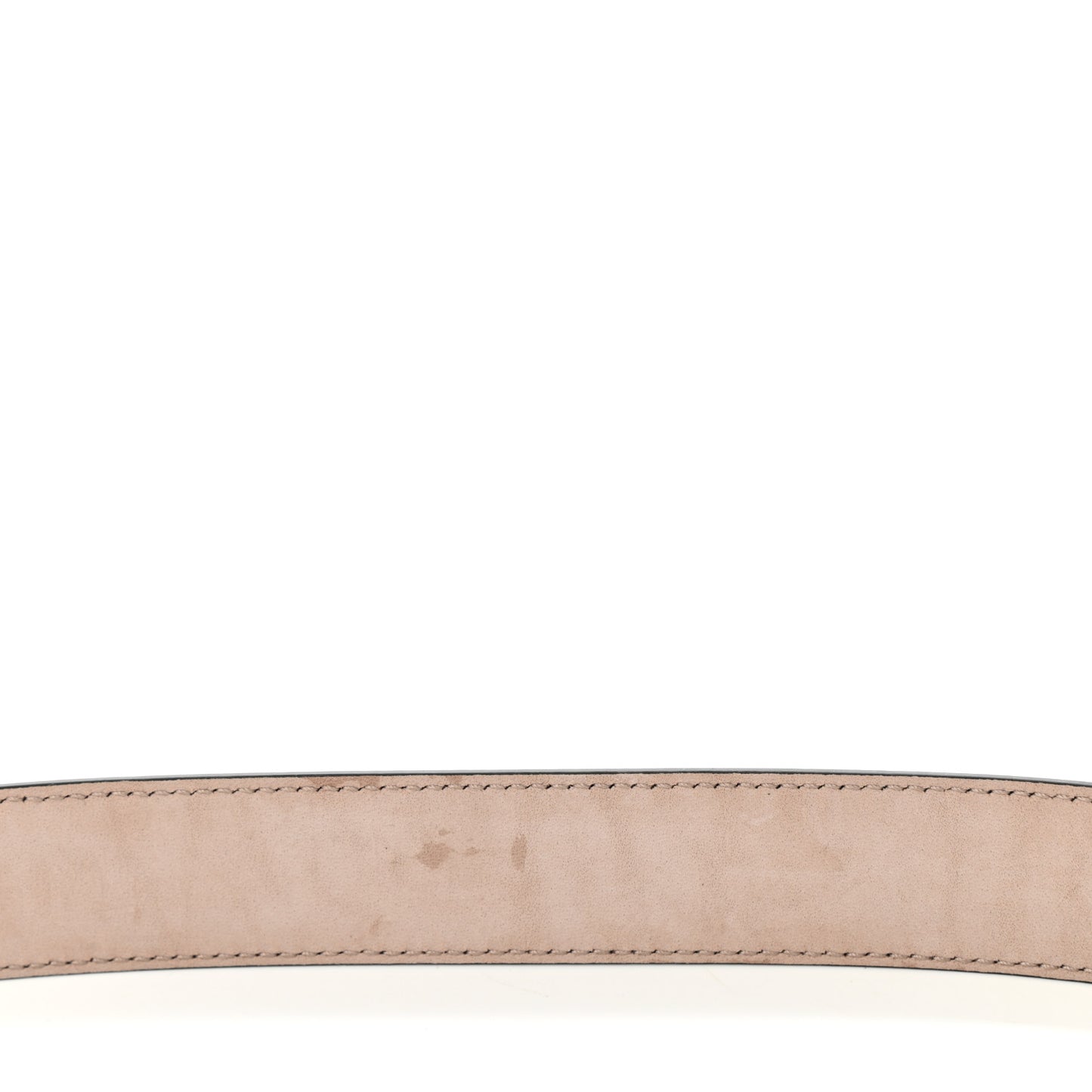 Textured Dollar Calfskin 30mm Belt 110 44 Black