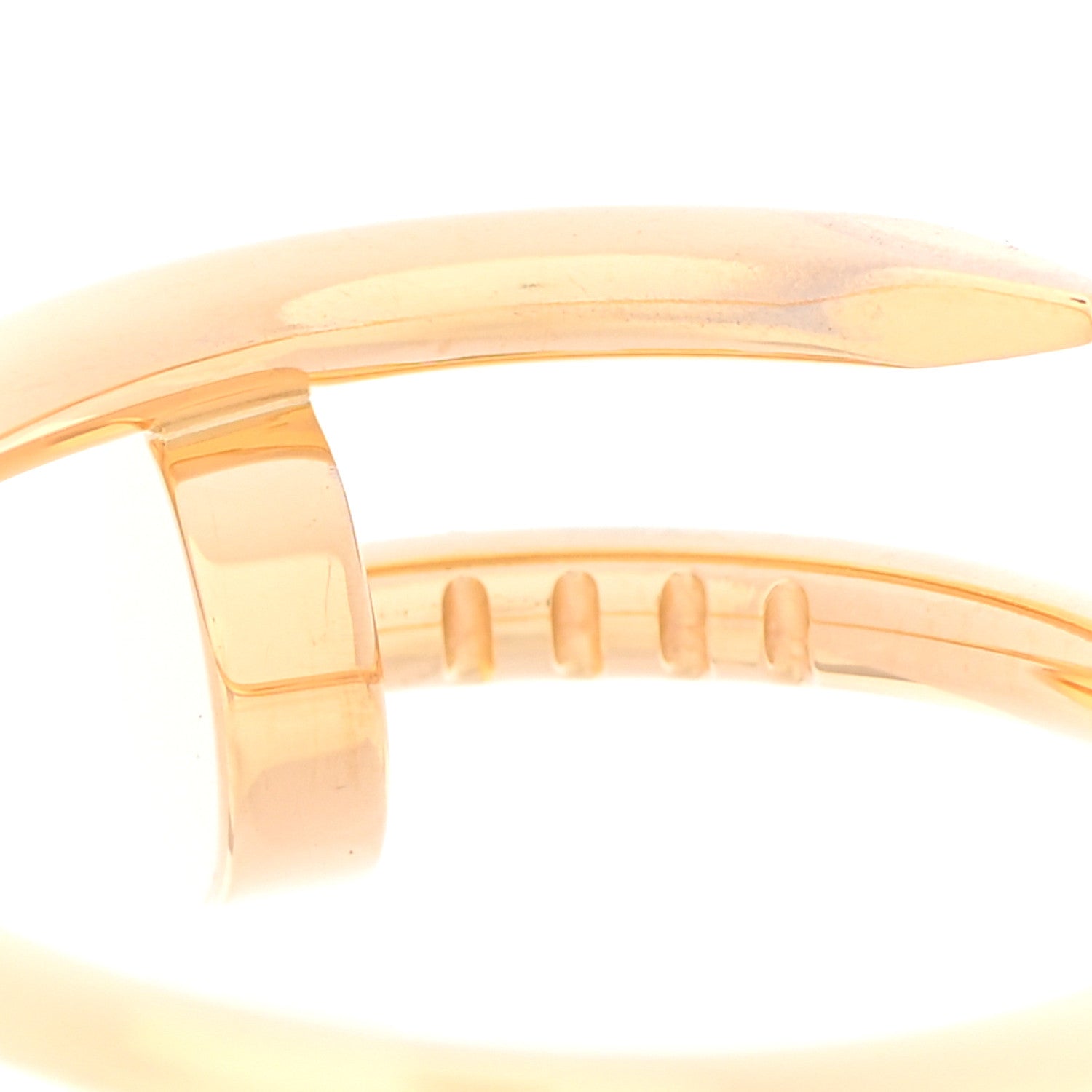 Cartier 18K Yellow Gold Small Juste Un Clou Ring 47 4 4 of 6
