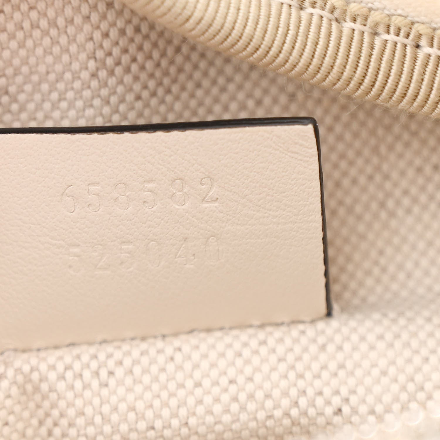 Gucci Calfskin GG Tennis Embossed Belt Bag Mystic White 7 of 10