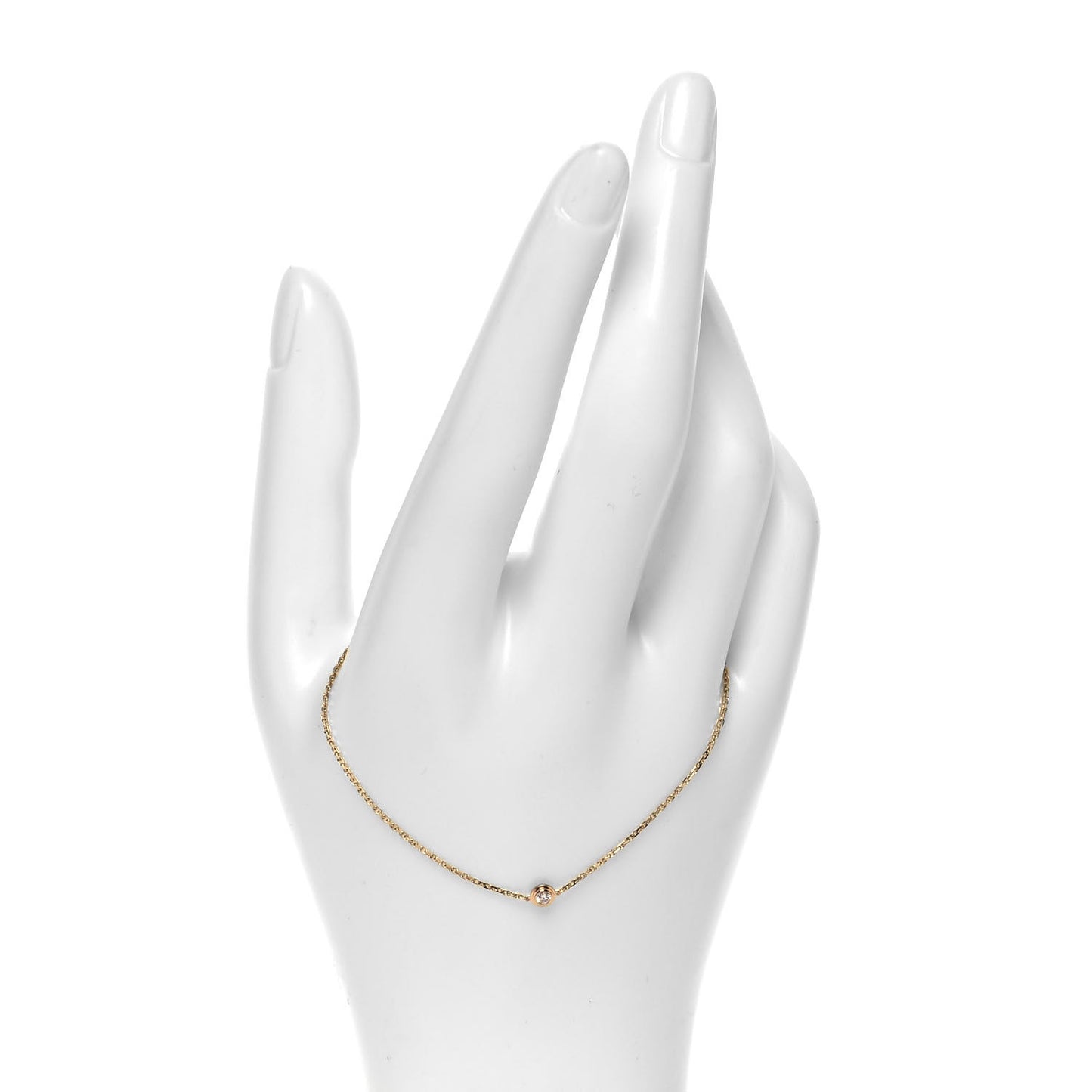 18K Pink Gold Diamond XS D'Amour Bracelet