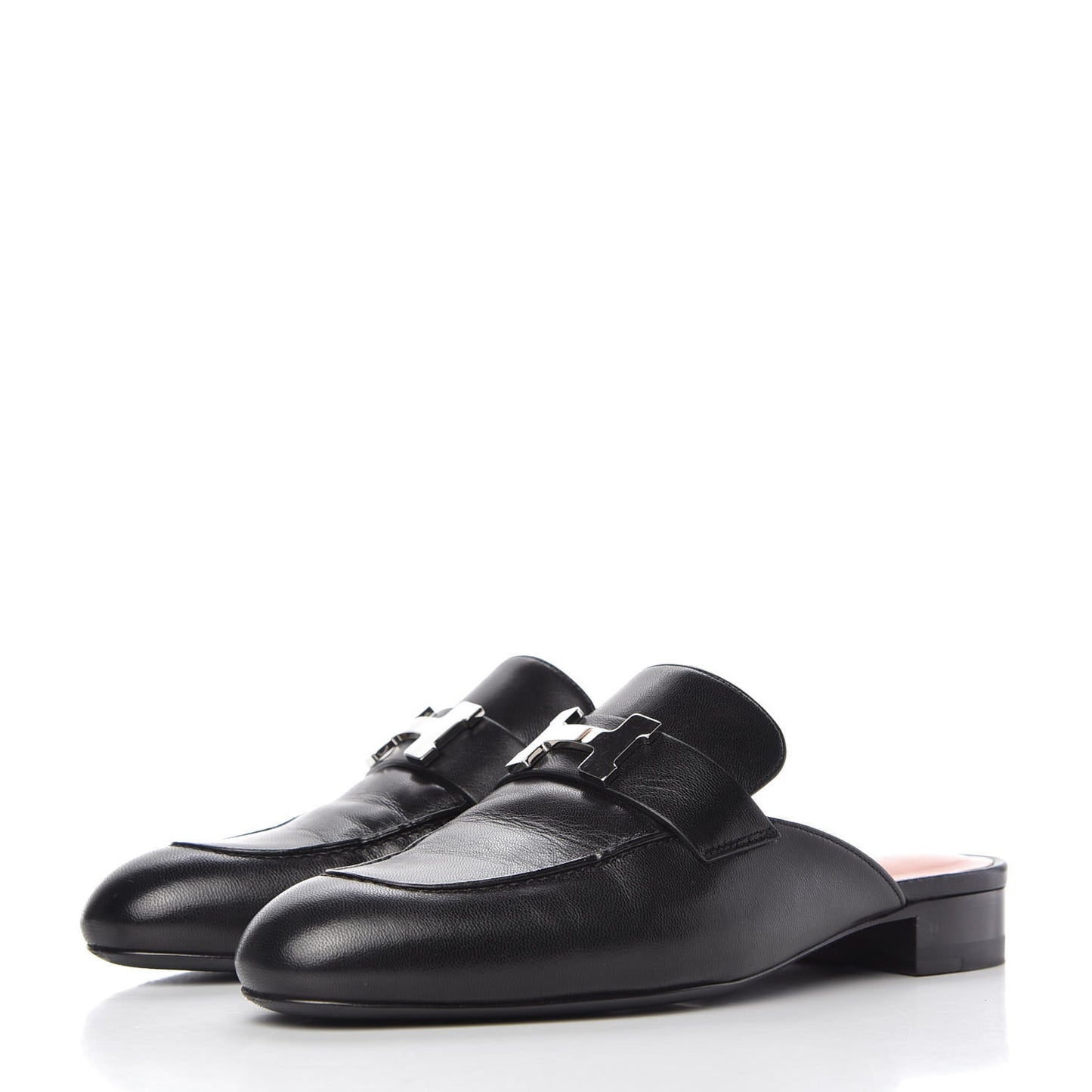 Goatskin Trocadero Mule 36 Black