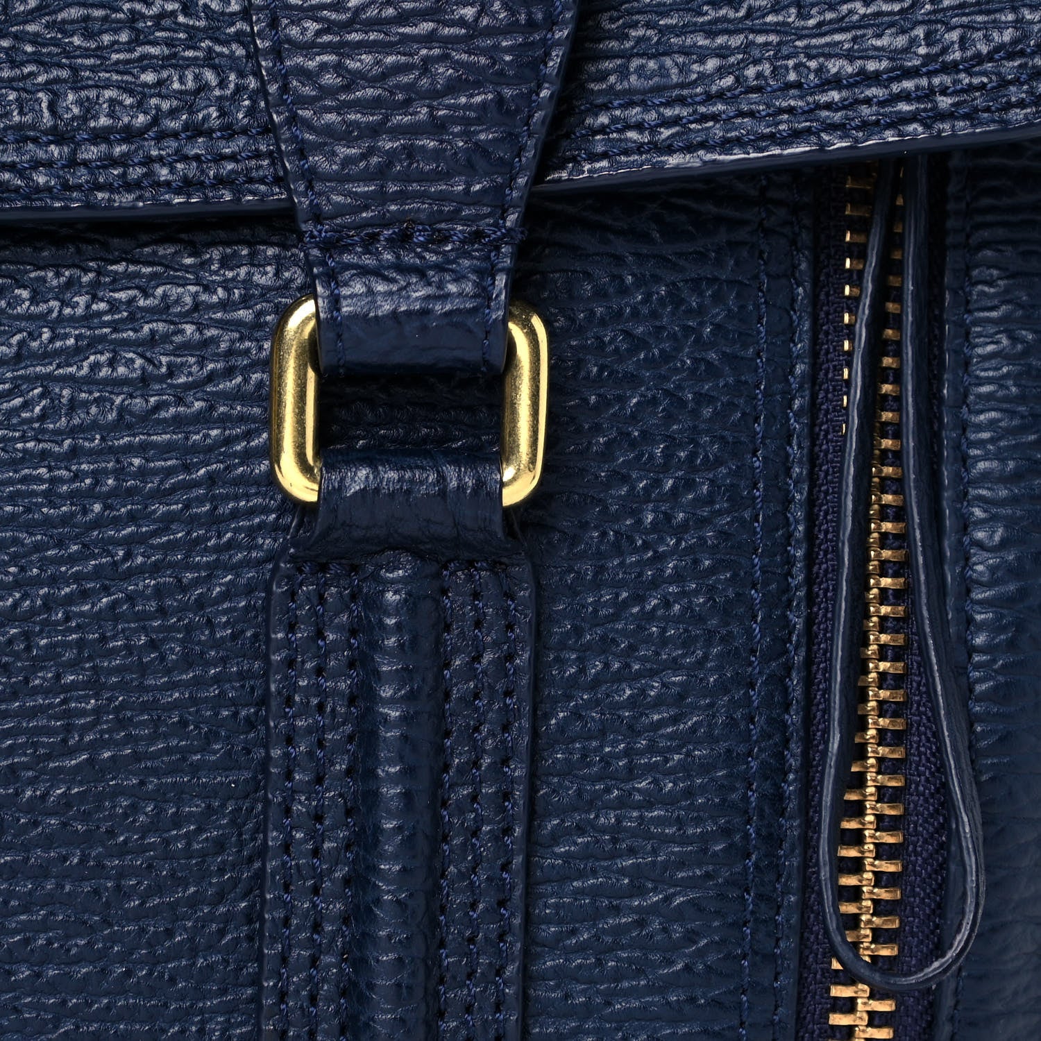 3.1 Phillip Lim Textured Calfskin Large Pashli Satchel Ink 7 of 11